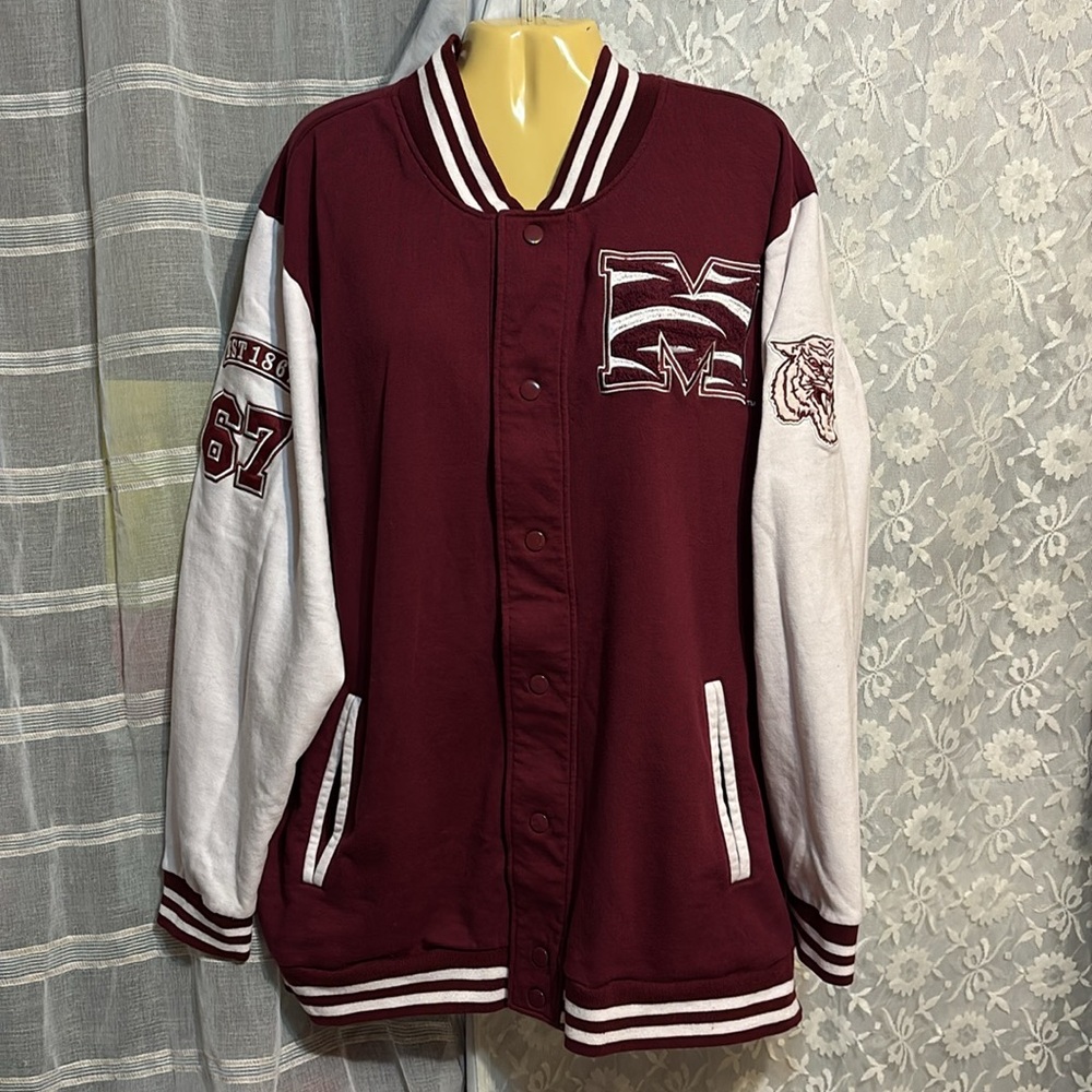 Big Boy Maroon Varsity Men’s Jacket Size 4X